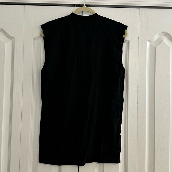 WORKS OF MADNESS Corrupt Madness Sleeveless Tee - Color Black - Size M - Picture 2 of 4
